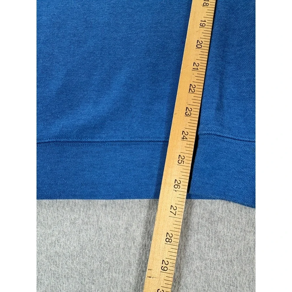 Vineyard Vines‎ Classic Whale 1/4 Zip Cotton Blend Sweater (Men's Small) Blue